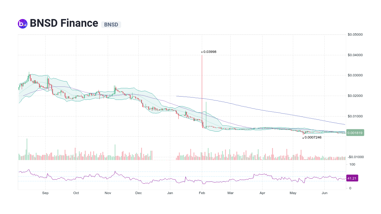 BNSD Finance [BNSD] Live Prices & Chart