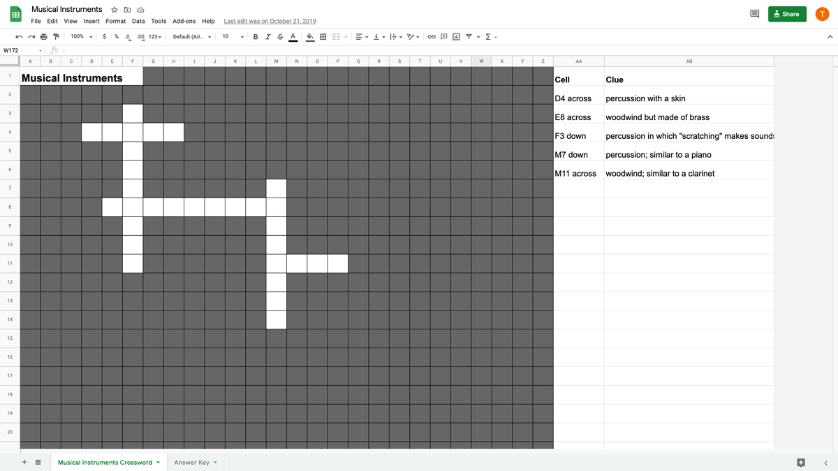 Create A Crossword Puzzle Applied Digital Skills   Create A Crossword Puzzle 