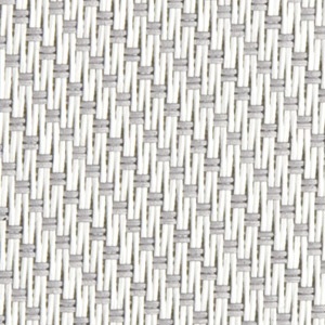 Toile screen COPACO Sergé 600 002007 white pearl grey face B coloris