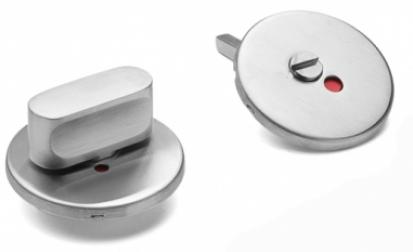 Paire de rosaces rondes WC