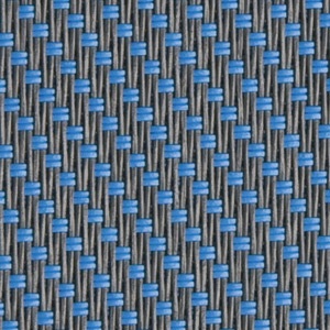 Toile screen COPACO Sergé 600 001014 grey turquoise face B coloris