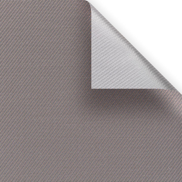 Toile screen COPACO Sergé 600 BO Lunar 033001 oyster shell coloris