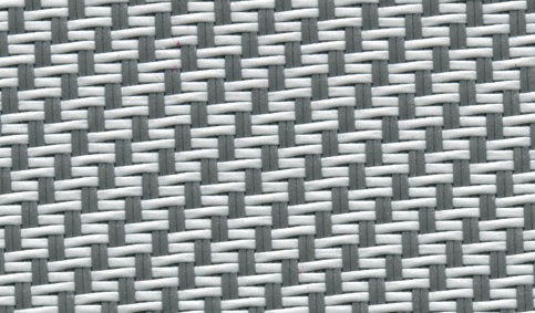 Toile screen MERMET Satiné 21154 0102 gris blanc coloris