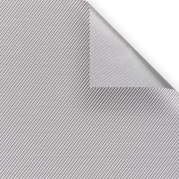 Toile screen COPACO Sergé 600 BO Lunar 001002 grey white coloris