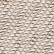 Toile screen MERMET Satiné 5500 1002 sable blanc face A coloris