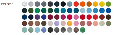 Palette 66 coloris Tapis LOGO PREMIUM