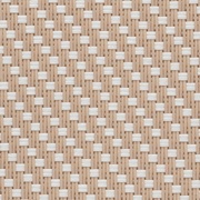 Toile screen MERMET Satiné 5500 1002 sable blanc face B coloris