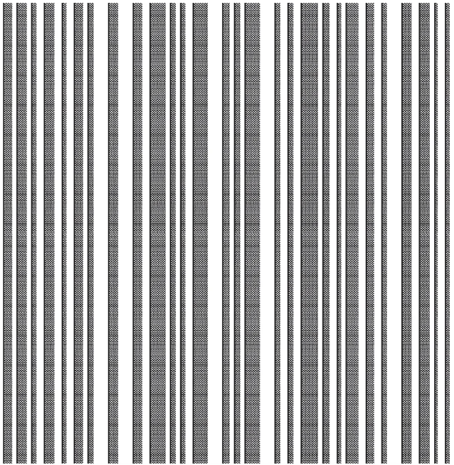 Groove round rough nega