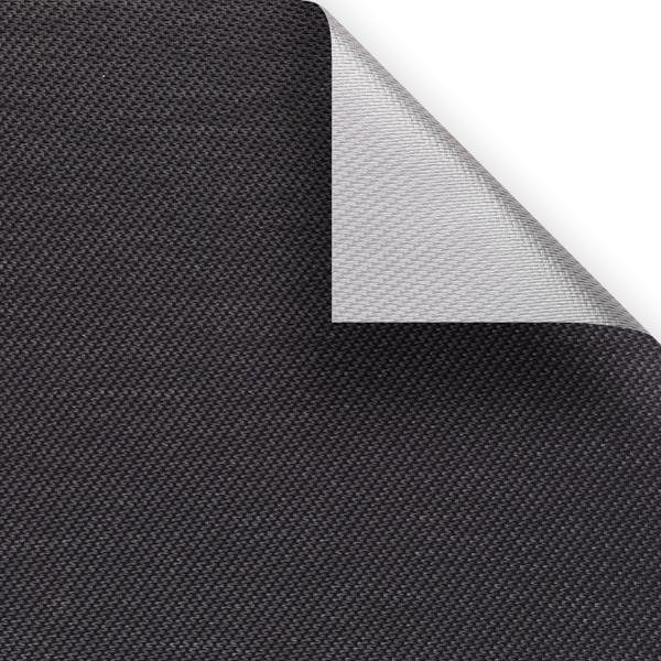 Toile screen COPACO Sergé 600 BO Lunar 010010 charcoal charcoal coloris