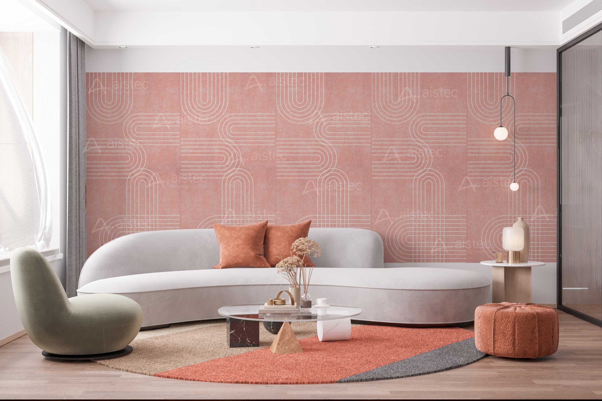 AISTEC. ECOpanel. Panneau acoustique VIBU.