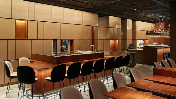 Toile en acier inoxydable avec peinture bronze.