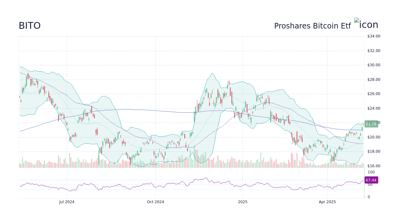 BITO Proshares Bitcoin Etf Stock Price Forecast 2024, 2025, 2030 to