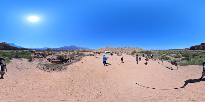 Los Castillos Viewpoint in Cafayate