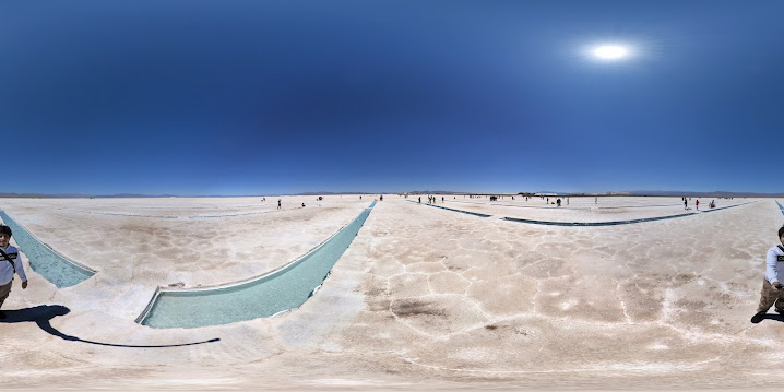 Vista das Salinas Grandes