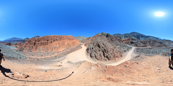 Mirante do Paseo de los Colorados em Purmamarca