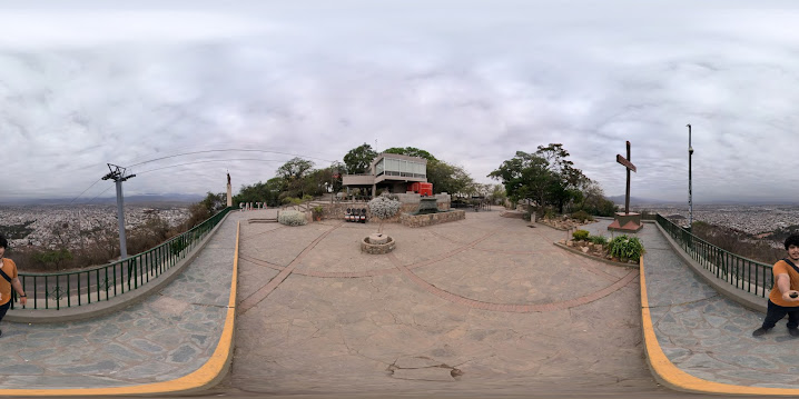 Cerro San Bernardo viewpoint in Salta