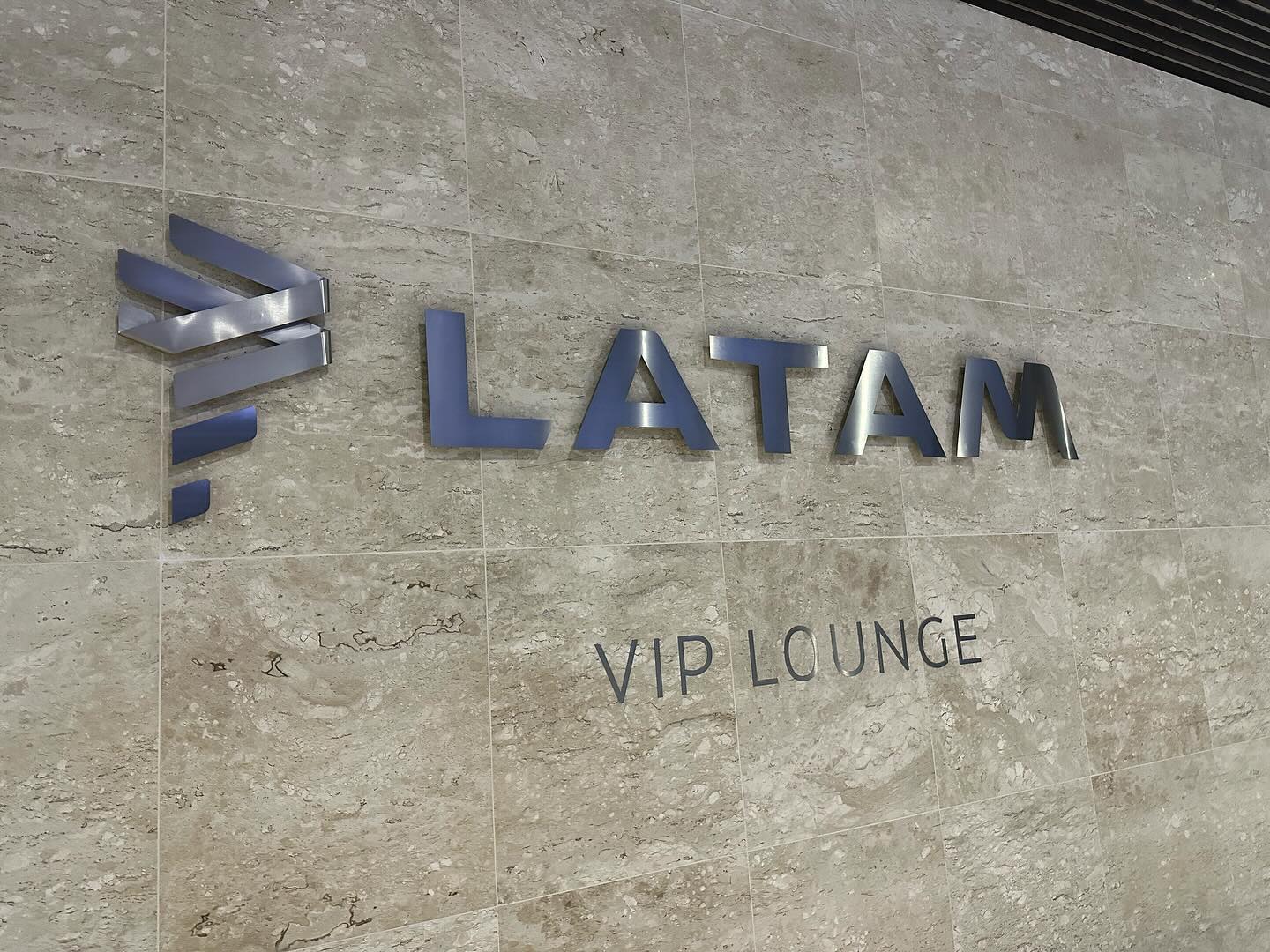 LATAM VIP lounge at Guarulhos airport