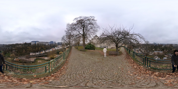 Vista para Grund, Luxemburgo