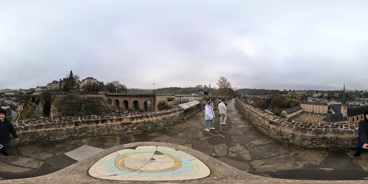 Vista para Grund, Luxemburgo