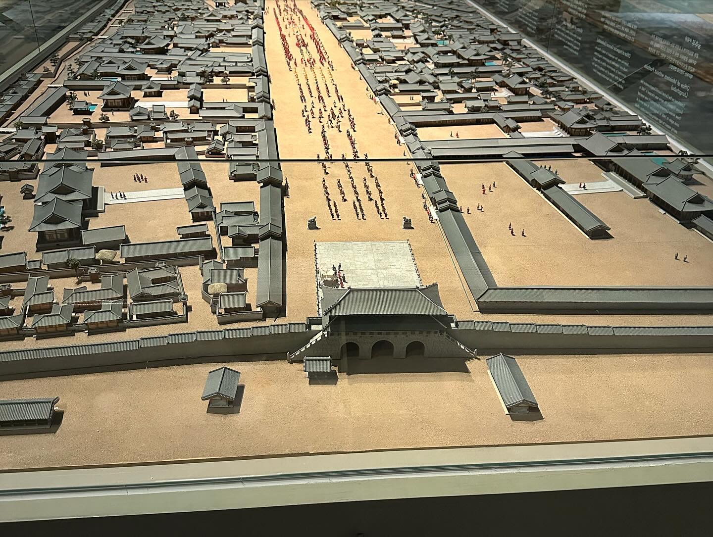 Seoul History Museum, at the end has a model of the city