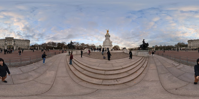 Vista do Buckingham Palace