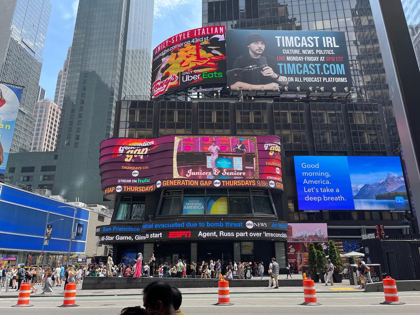 Visita a Times Square