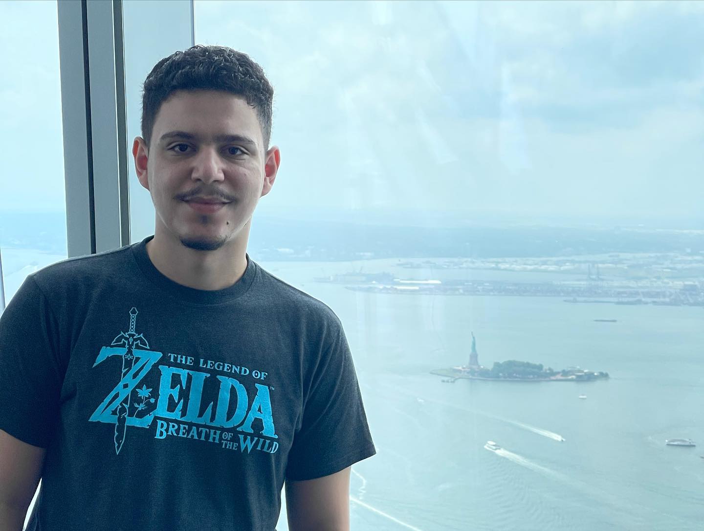 View of New York from the observation deck of One World Trade Center