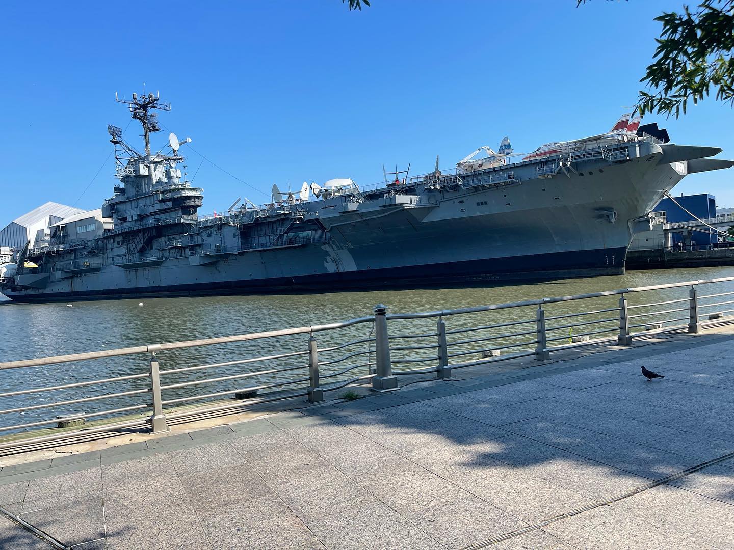 Visit to the Intrepid, New York's museum of sea, air and space