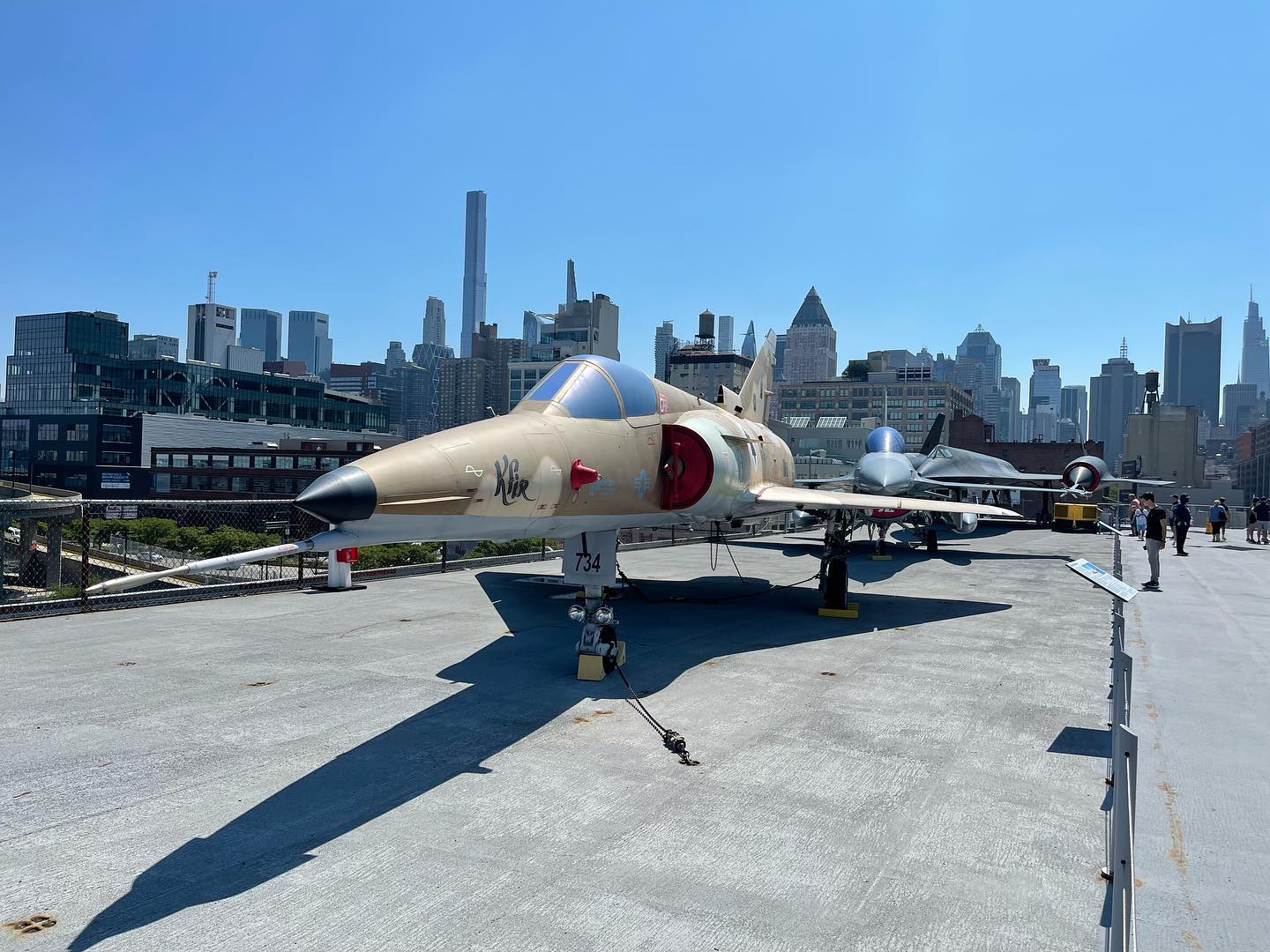 Visit to the Intrepid, New York's museum of sea, air and space