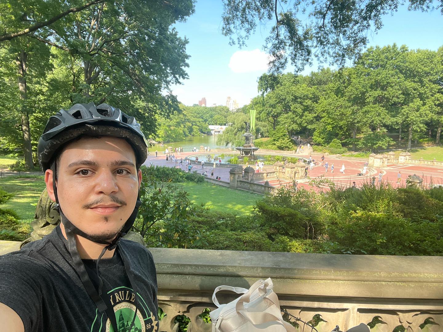 Passeio de bicicleta no Central Park