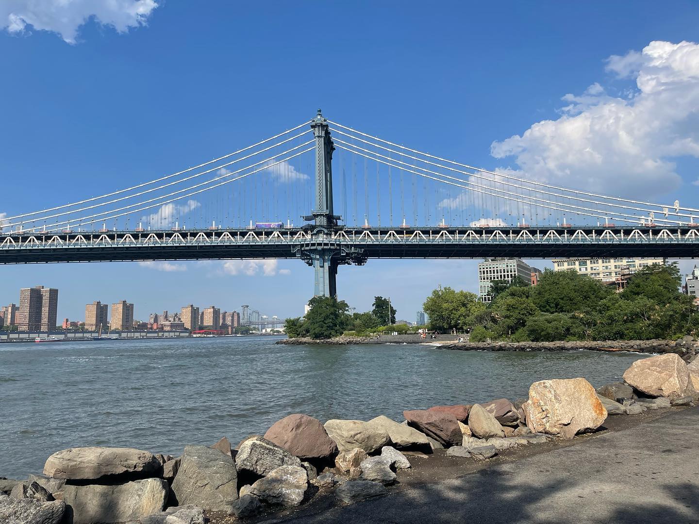 Passeio de bicicleta na Brooklyn Bridge