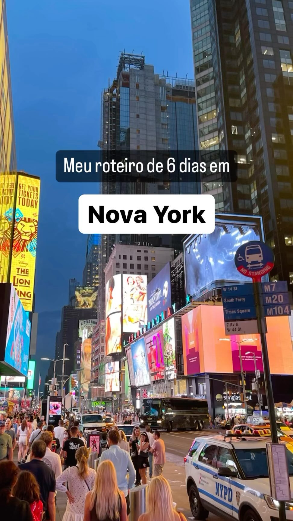 Meu roteiro de 6 dias em Nova York