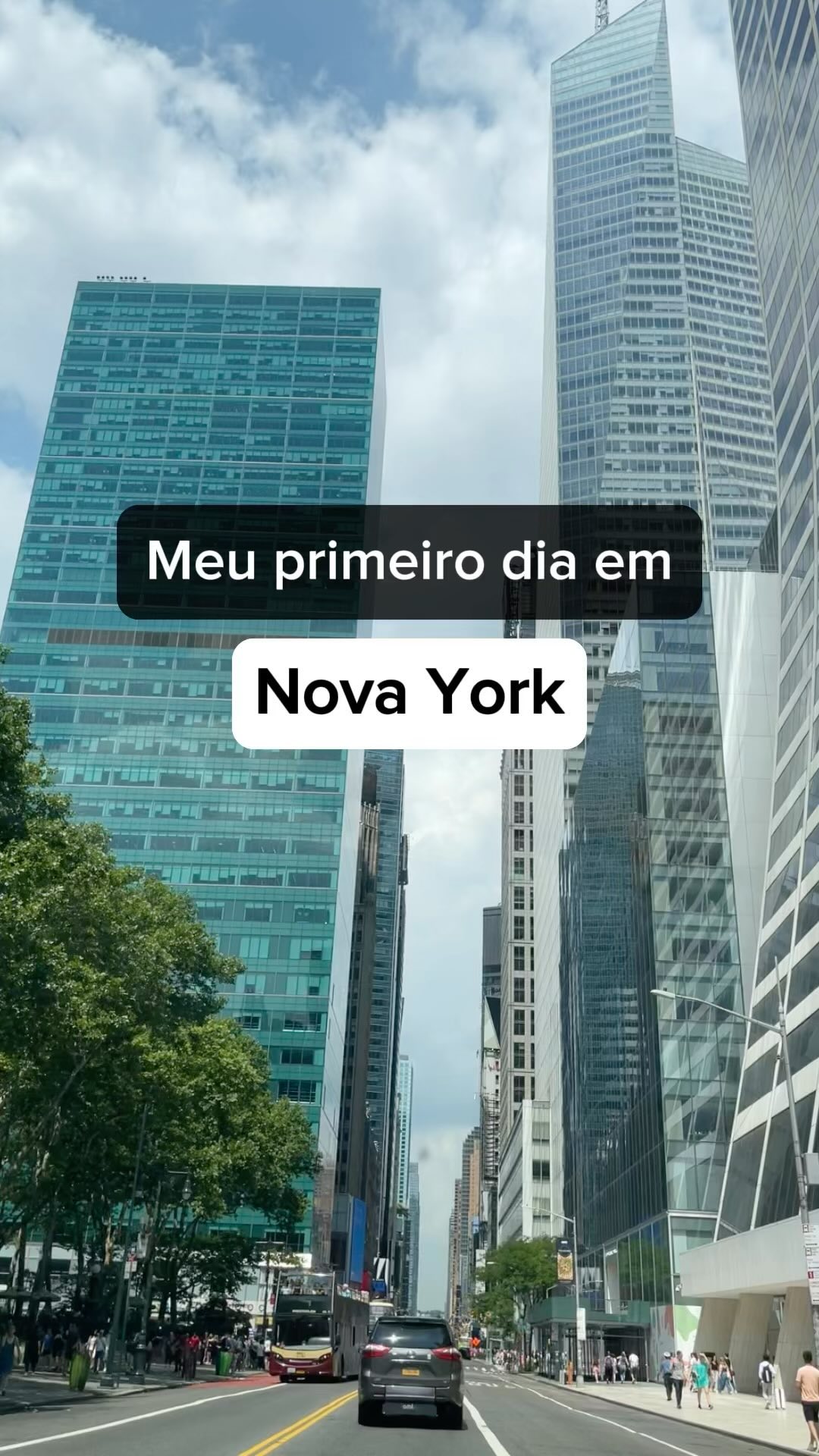 Meu primeiro dia em Nova York