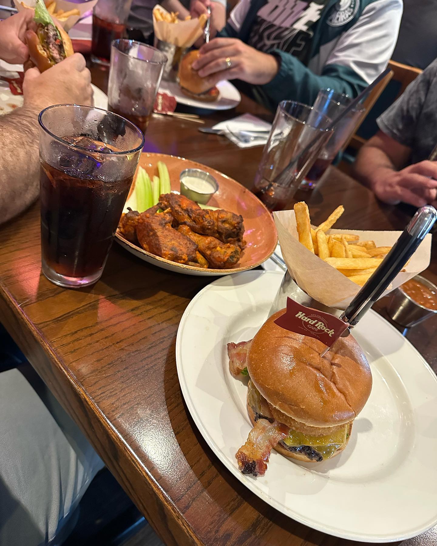 Lunch at Hard Rock Cafe San Francisco