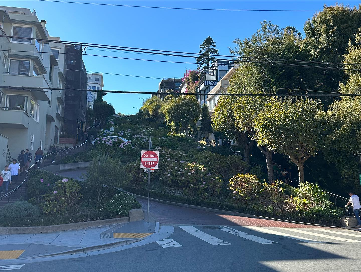 The famous Lombard Street