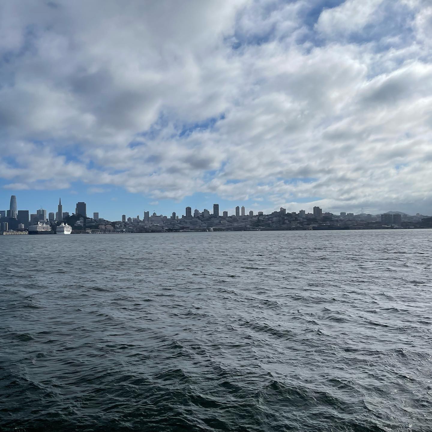 Passeio de barco de Sausalito de volta para San Francisco