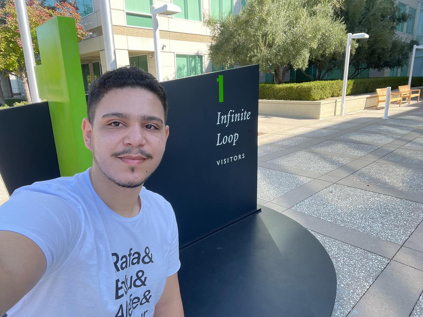 Apple's former headquarters at 1 Infinite Loop in Cupertino