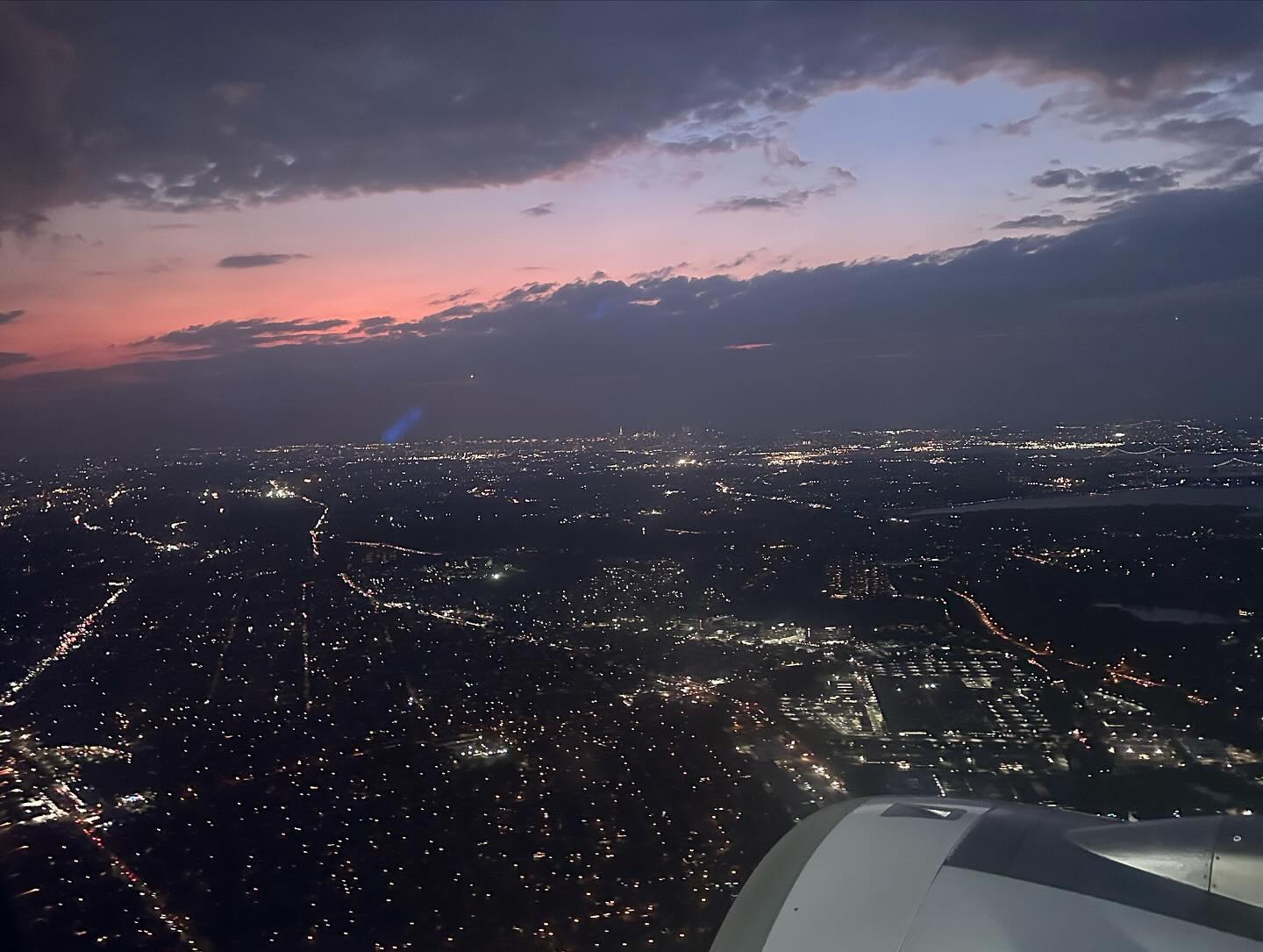 Views from the flight from San Francisco to Guarulhos with a stop in New York