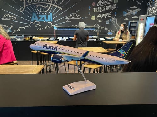 Azul VIP lounge at Campinas airport