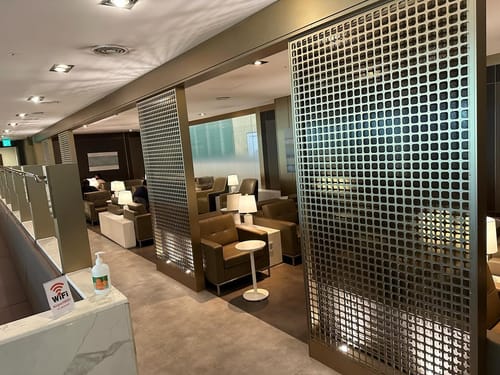 Sky Hub lounge at Incheon Airport in South Korea