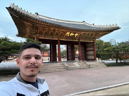 Deoksugung Palace, e sim eu tiro muita selfie