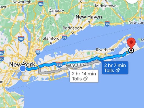 The day I rented a 2021 Tesla Model Y and drove almost all of Long Island from Manhattan to East Hampton.