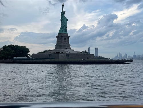 Boat ride to the Statue of Liberty