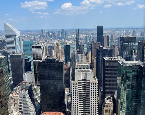 Visit to the Top of the Rock