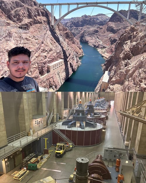 Road trip from Seattle to Las Vegas extra: All the way to the Route 66 passing through Hoover Dam and Kingman, Arizona 26/05/2023.