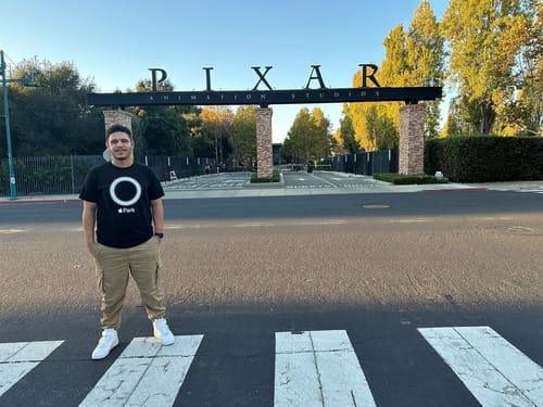 Visit to Pixar headquarters