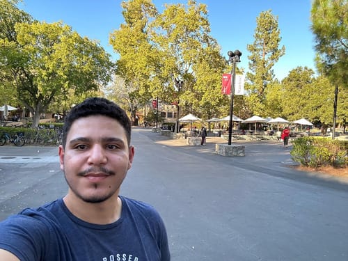 Visita no campus da universidade de Stanford