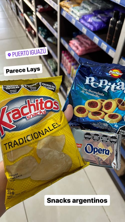Argentine snacks