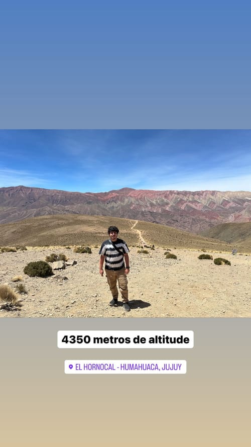 4350 meters altitude