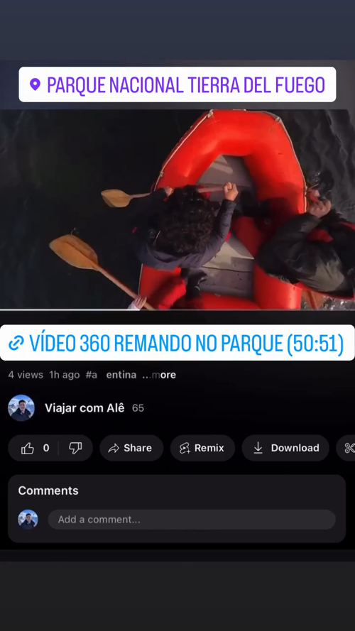 360 video paddling in the park